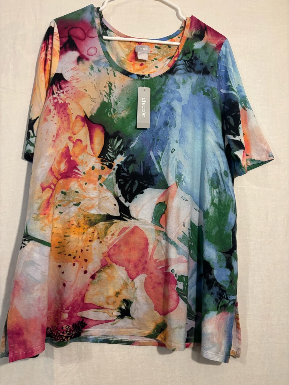 Chico’s Women’s Blouse 
The ultimate tee size 3